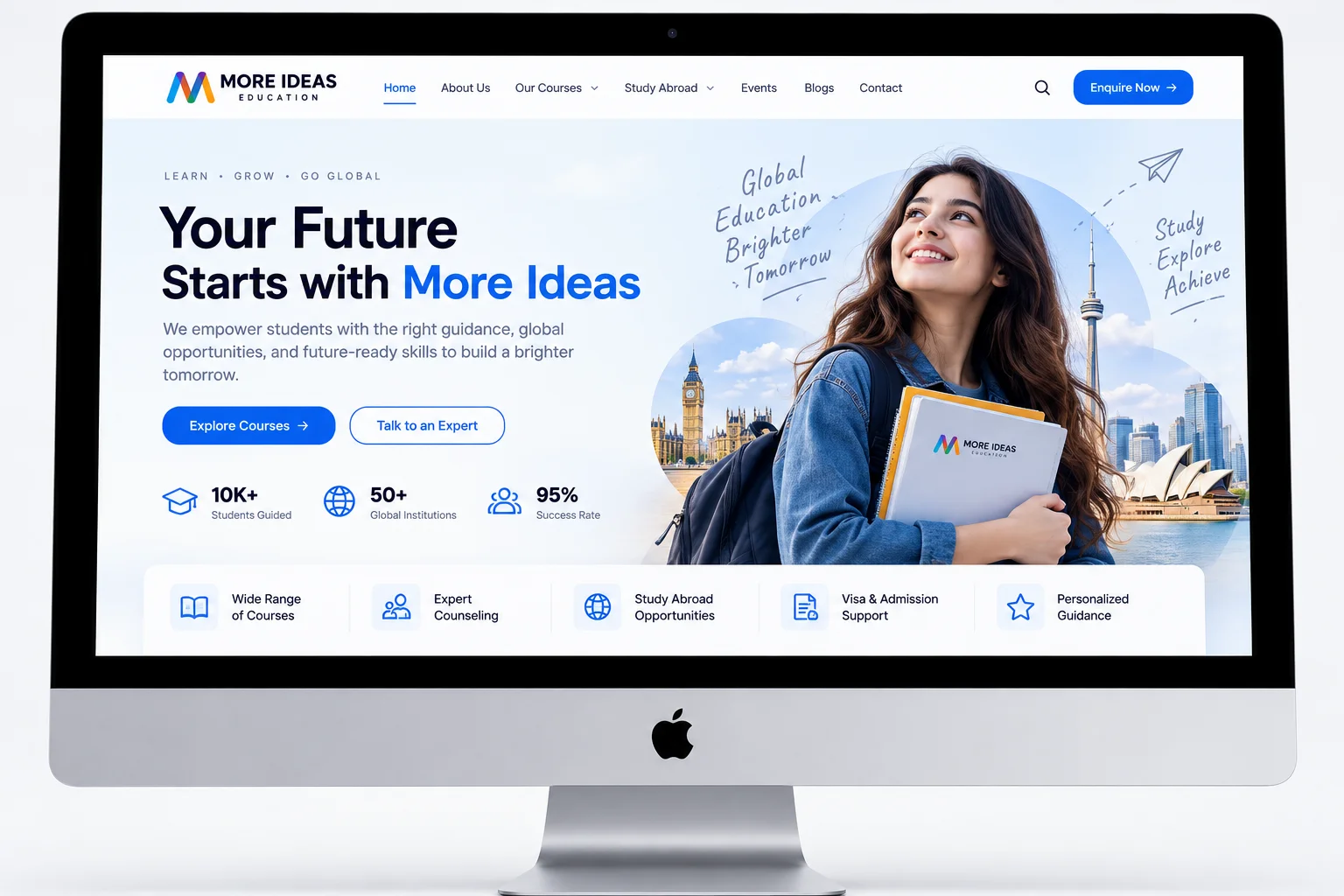 More Ideas - E-Learning Platform