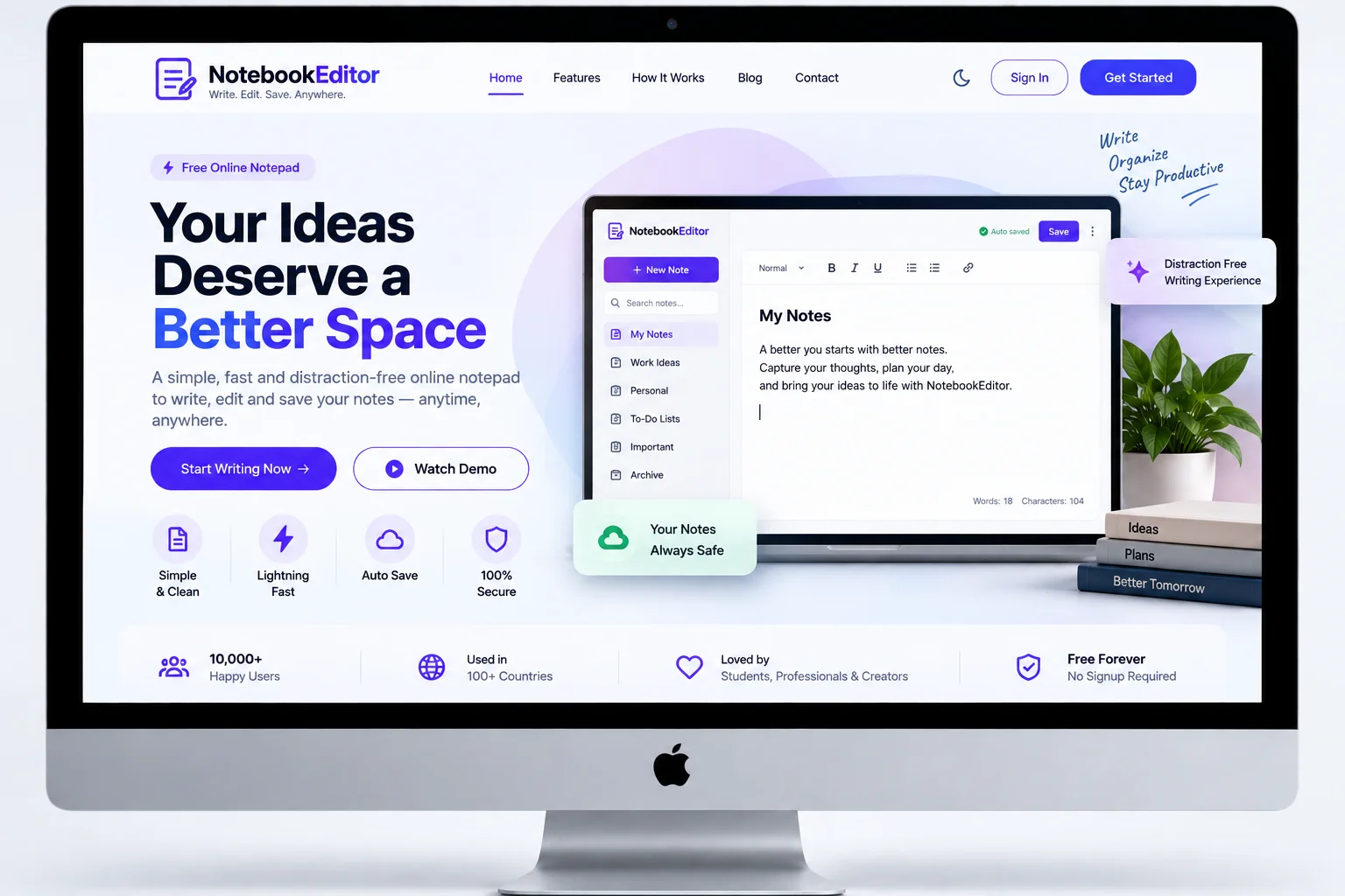 NotebookEditor - Online Notepad
