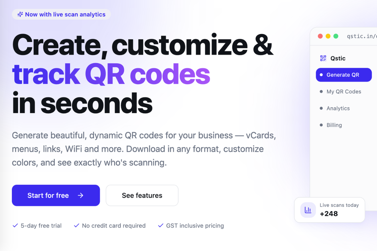 Qstic - Create & Customize QRcode